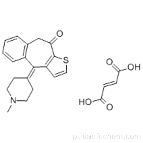 Fumarato de cetotifeno CAS 34580-14-8